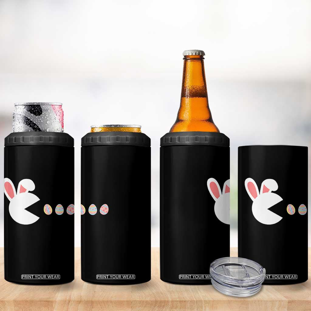 Funny Easter 4 in 1 Can Cooler Tumbler Bunny Gamer Egg Hunter TS14 Print Your Wear