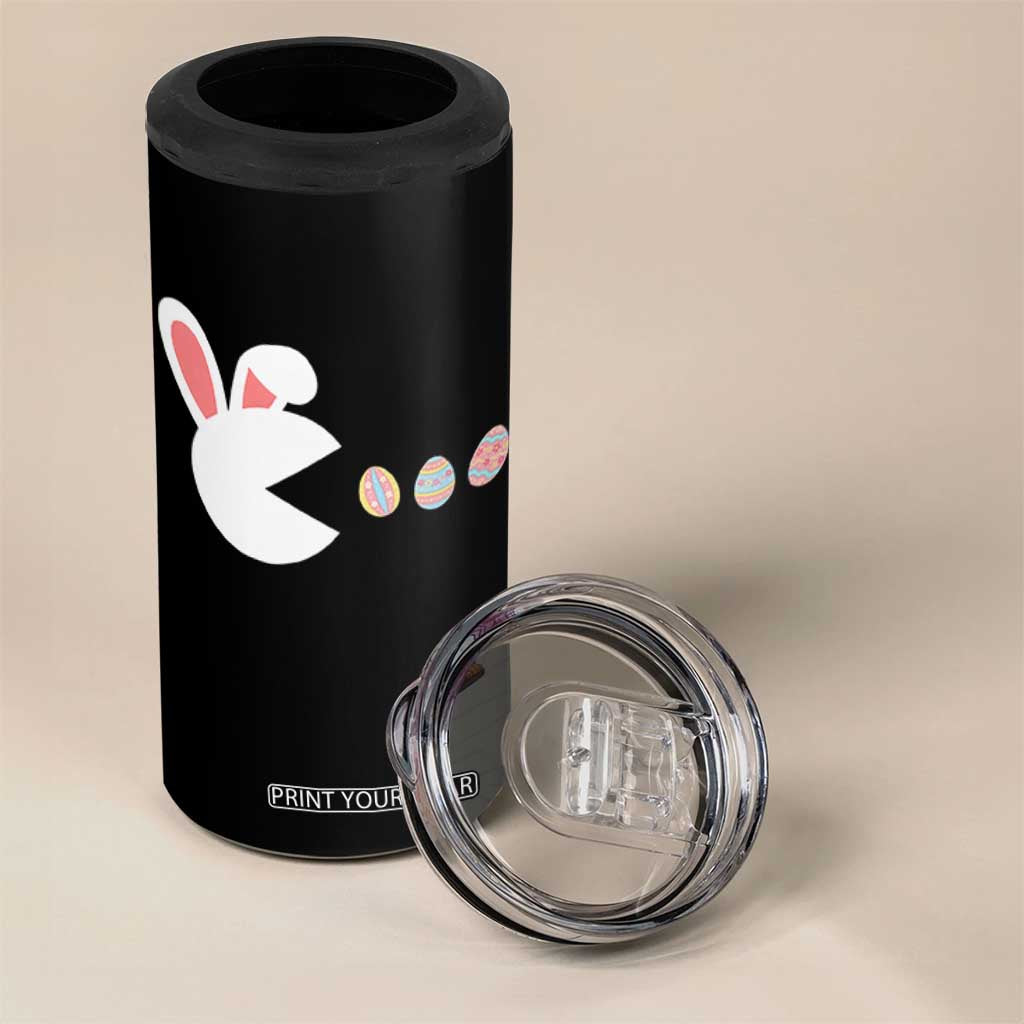 Funny Easter 4 in 1 Can Cooler Tumbler Bunny Gamer Egg Hunter TS14 Print Your Wear