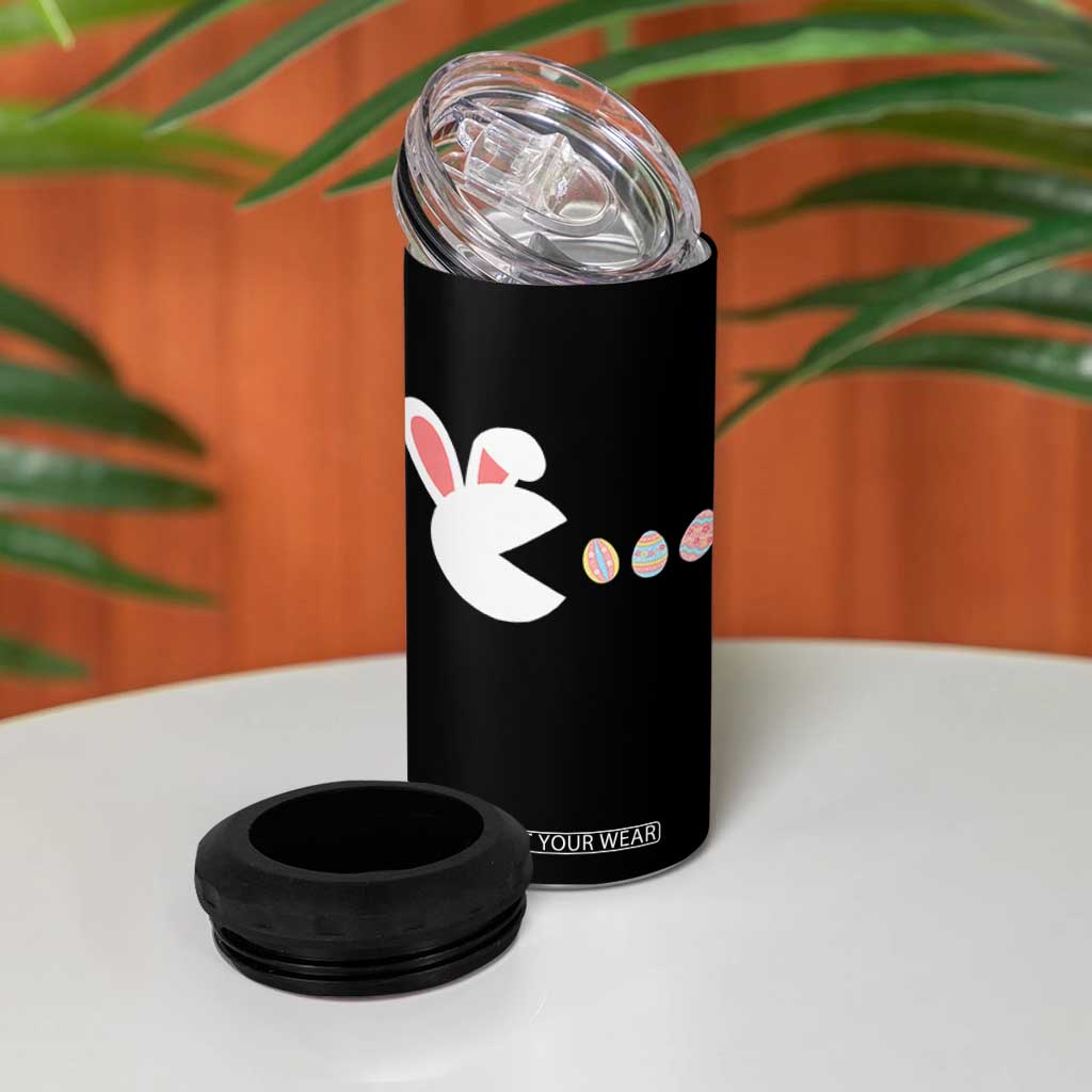 Funny Easter 4 in 1 Can Cooler Tumbler Bunny Gamer Egg Hunter TS14 Print Your Wear