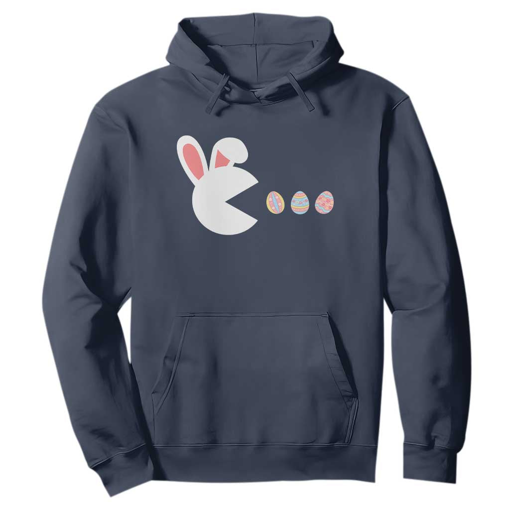 Funny Easter Hoodie Bunny Gamer Egg Hunter TS14 Navy Print Your Wear