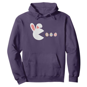 Funny Easter Hoodie Bunny Gamer Egg Hunter TS14 Purple Print Your Wear