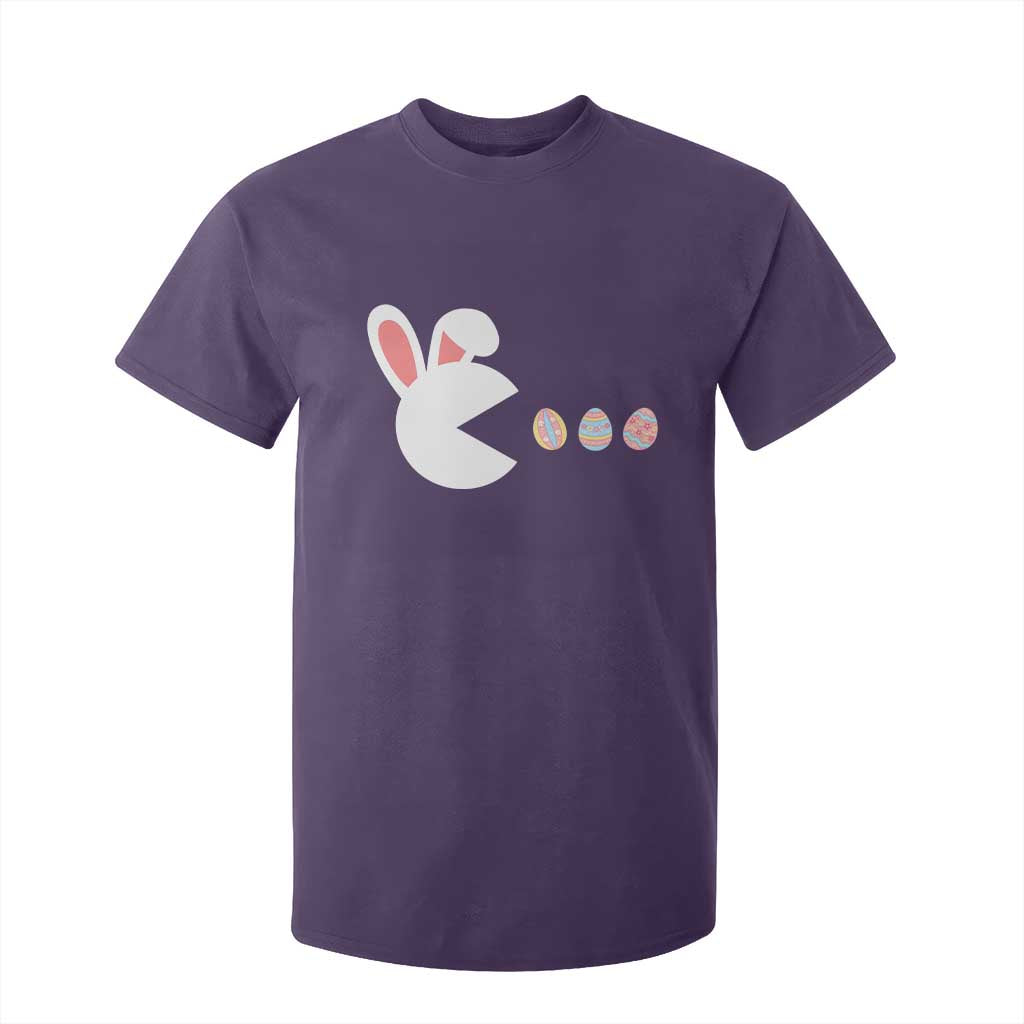 Funny Easter T Shirt For Kid Bunny Gamer Egg Hunter TS14 Purple Print Your Wear