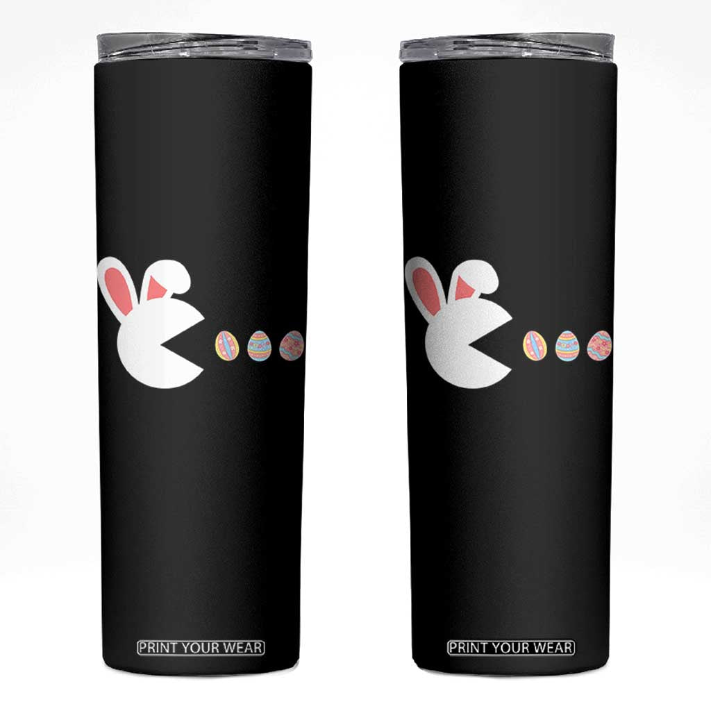 Funny Easter Skinny Tumbler Bunny Gamer Egg Hunter TS14 Black Print Your Wear