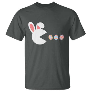 Funny Easter T Shirt Bunny Gamer Egg Hunter TS14 Dark Heather Print Your Wear