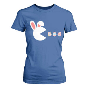 Funny Easter T Shirt For Women Bunny Gamer Egg Hunter TS14 Royal Blue Print Your Wear