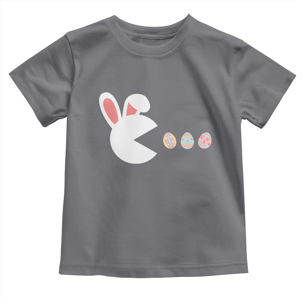 Funny Easter Toddler T Shirt Bunny Gamer Egg Hunter TS14 Charcoal Print Your Wear