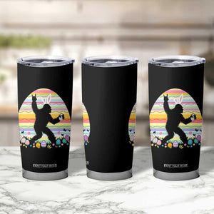 Funny Bigfot Easter Tumbler Cup Sasquatch Rock On Rabbit TS14 Print Your Wear