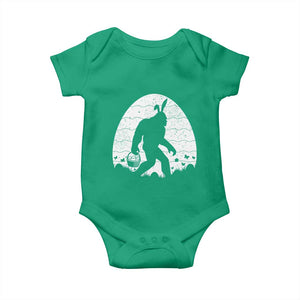 Funny Bigfot Easter Baby Onesie Sasquatch Rabbit Night Stroll Moon Egg TS14 Irish Green Print Your Wear