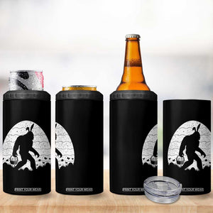 Funny Bigfot Easter 4 in 1 Can Cooler Tumbler Sasquatch Rabbit Night Stroll Moon Egg TS14 Print Your Wear