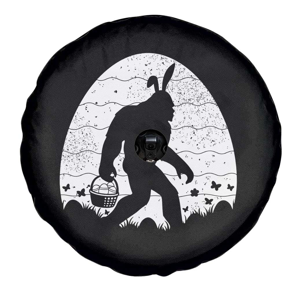 Funny Bigfot Easter Spare Tire Cover Sasquatch Rabbit Night Stroll Moon Egg TS14 Print Your Wear