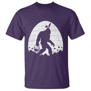 Funny Bigfot Easter T Shirt Sasquatch Rabbit Night Stroll Moon Egg TS14 Purple Print Your Wear