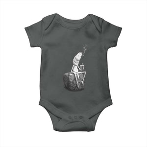 Marcus The Worm Diet Coke Baby Onesie Funny Drinking and Smoking Meme TS14 Dark Heather Print Your Wear