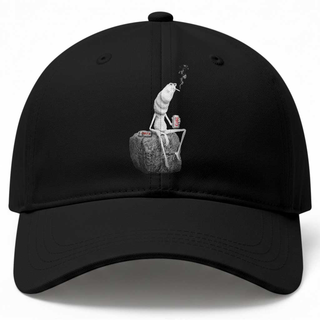 Marcus The Worm Diet Coke Baseball Cap Funny Drinking and Smoking Meme TS14 Print Your Wear