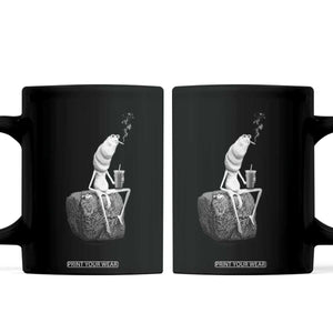 Marcus The Worm Diet Coke Coffee Mug Funny Drinking and Smoking Meme TS14 Black Print Your Wear