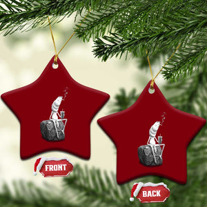 Marcus The Worm Diet Coke Ceramic Ornament Funny Drinking and Smoking Meme TS14 Print Your Wear