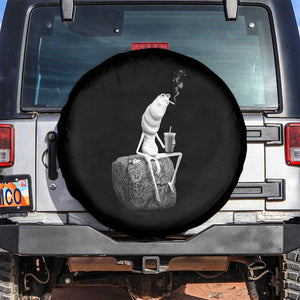 Marcus The Worm Diet Coke Spare Tire Cover Funny Drinking and Smoking Meme TS14 No hole Black Print Your Wear