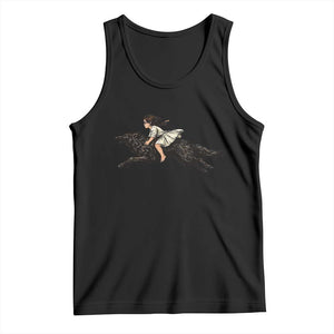 May Our Daughters Be Ungovernable Tank Top Girl Riding Wolf Activist Feminist Protest TS14 Black Print Your Wear