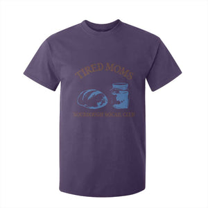 Tired Moms Sourdough Socail Club T Shirt For Kid Funny Baking Baker Humor TS14 Purple Print Your Wear