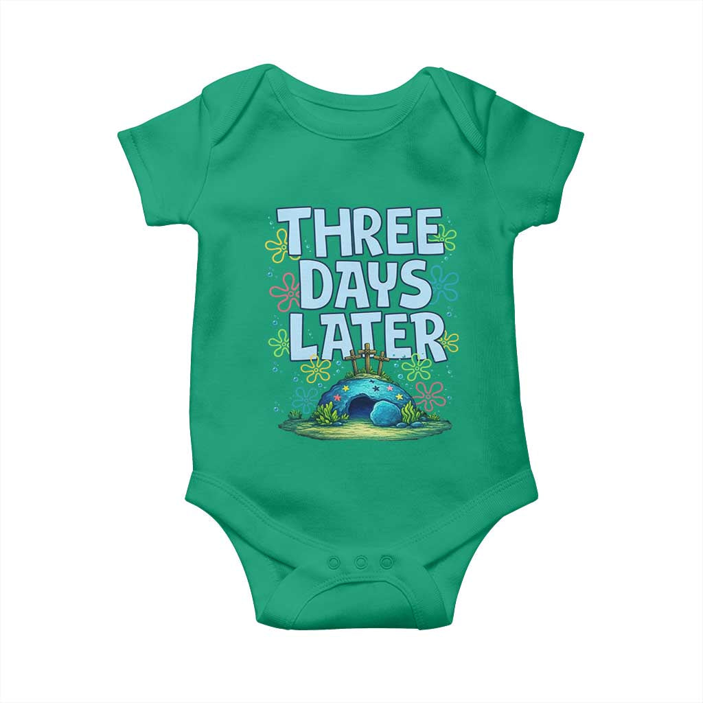 3 Days Later Baby Onesie Funny Easter Christian TS14 Irish Green Print Your Wear