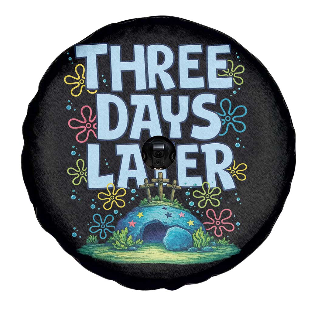 3 Days Later Spare Tire Cover Funny Easter Christian TS14 Print Your Wear