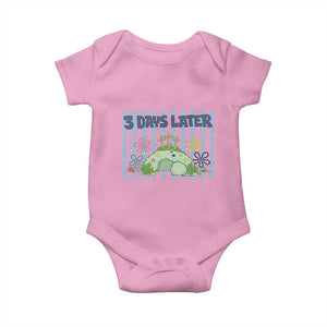 3 Days Later Baby Onesie Funny Easter Christian Faith Meme TS14 Light Pink Print Your Wear