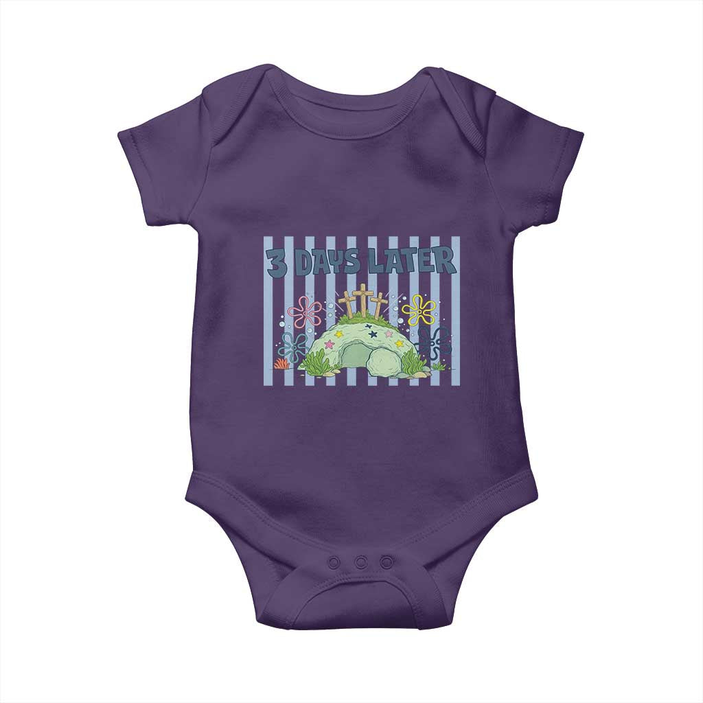 3 Days Later Baby Onesie Funny Easter Christian Faith Meme TS14 Purple Print Your Wear