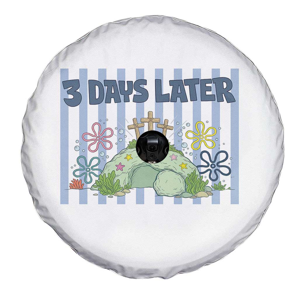 3 Days Later Spare Tire Cover Funny Easter Christian Faith Meme TS14 Print Your Wear