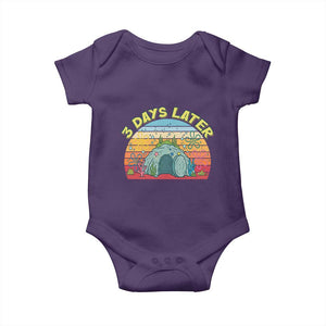 3 Days Later Christian Resurrection Baby Onesie Funny Easter Jesus Meme TS14 Purple Print Your Wear