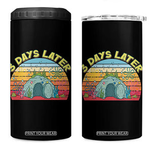 3 Days Later Christian Resurrection 4 in 1 Can Cooler Tumbler Funny Easter Jesus Meme TS14 One Size: 16 oz Black Print Your Wear