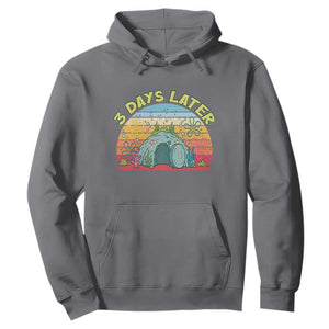 3 Days Later Christian Resurrection Hoodie Funny Easter Jesus Meme TS14 Charcoal Print Your Wear