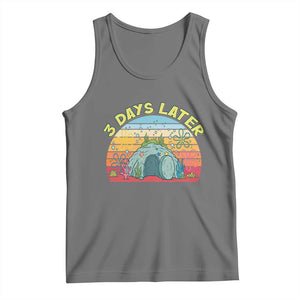 3 Days Later Christian Resurrection Tank Top Funny Easter Jesus Meme TS14 Black Heather Print Your Wear