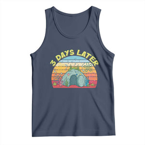 3 Days Later Christian Resurrection Tank Top Funny Easter Jesus Meme TS14 Navy Print Your Wear
