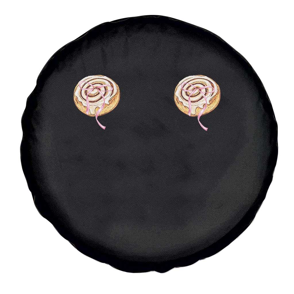 Funny Cinnamon Roll Spare Tire Cover Double Bakery Meme TS14 Print Your Wear