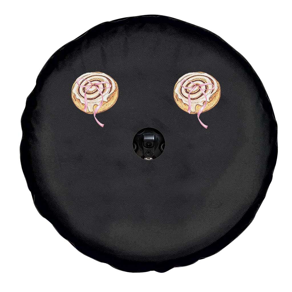 Funny Cinnamon Roll Spare Tire Cover Double Bakery Meme TS14 Print Your Wear