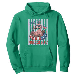 Chill The Fourth Out Hoodie Flamerica Flamingo 4th Of July