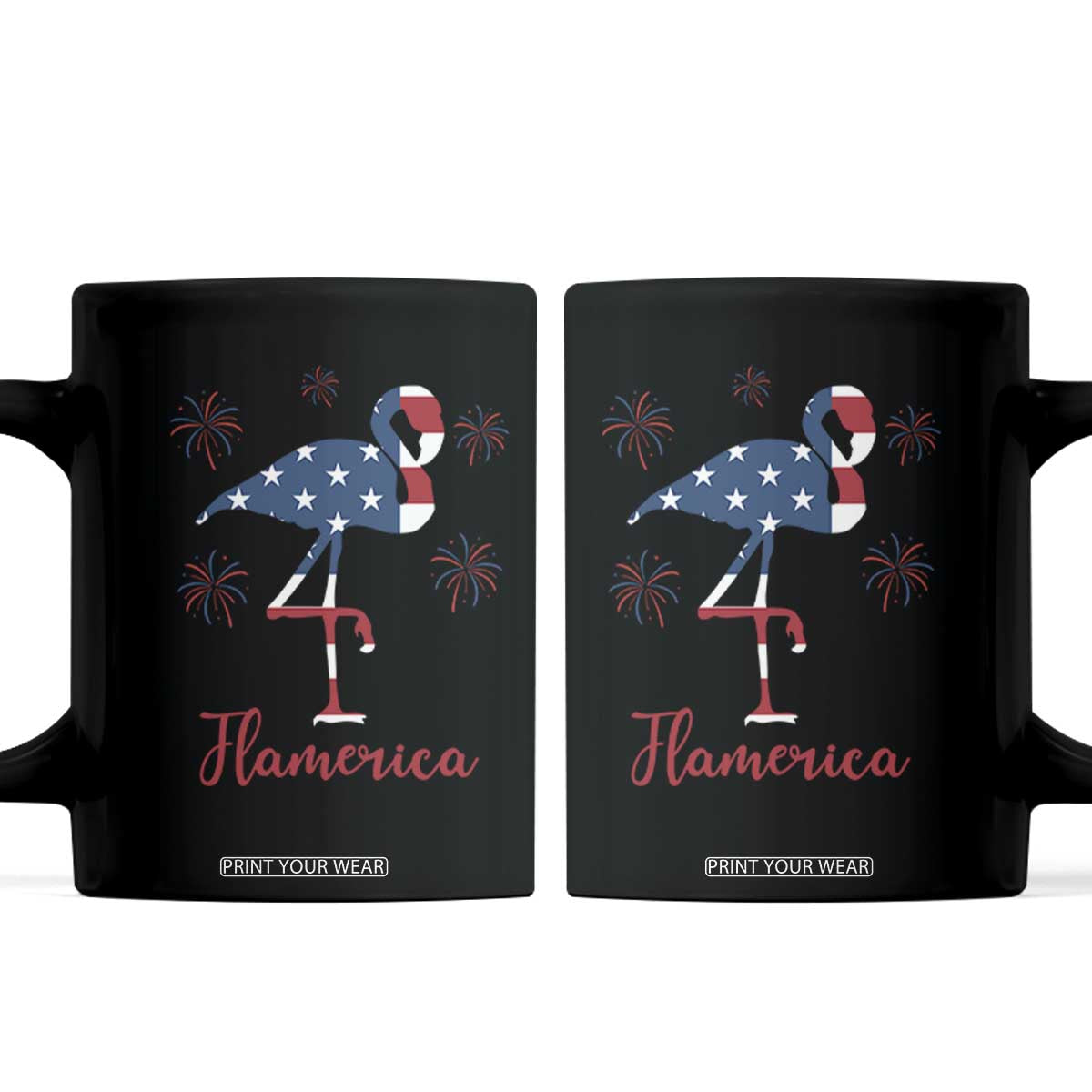 Flamingo 4Th Of July Patriotic USA Independence Flamerica Coffee Mug