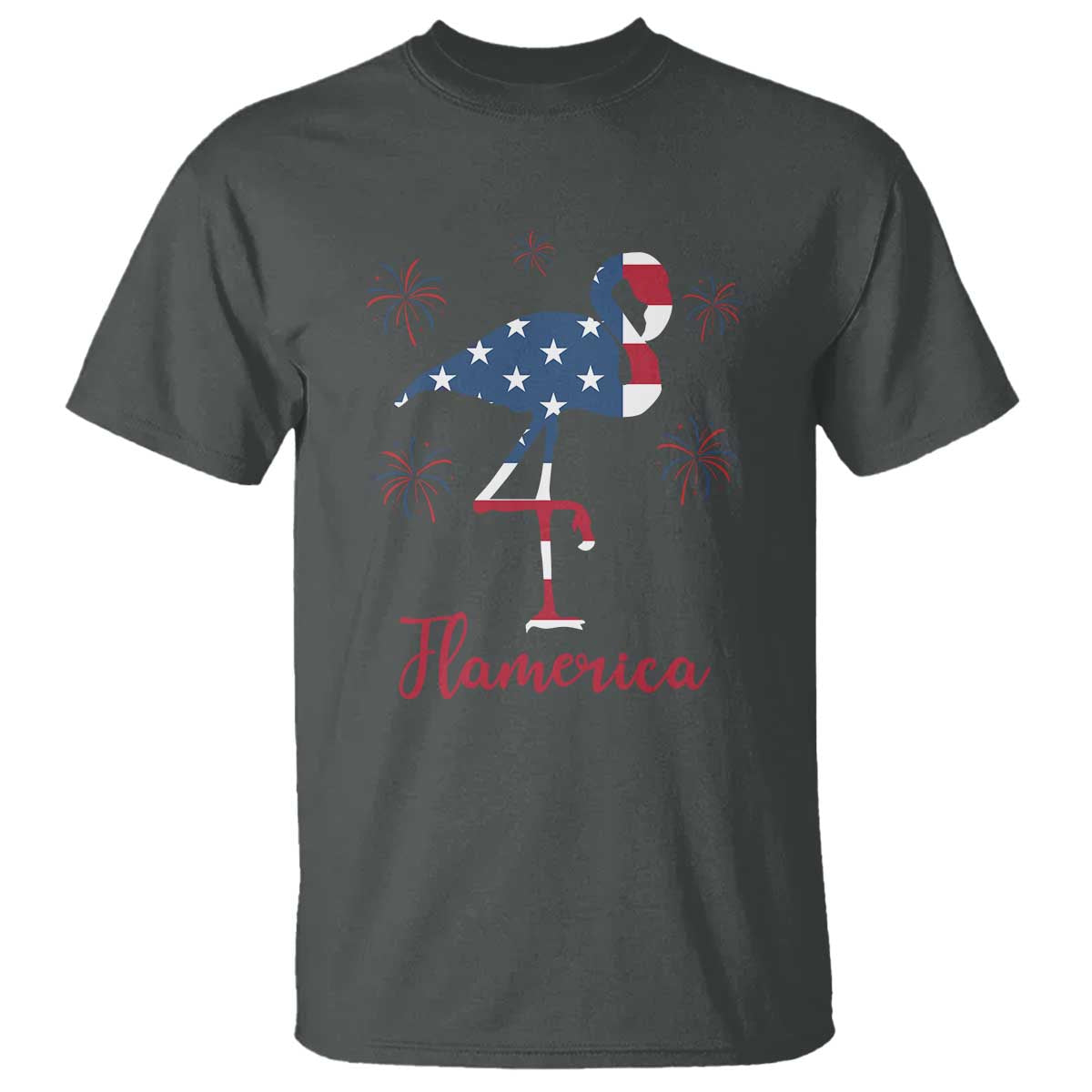 Flamingo 4Th Of July Patriotic USA Independence Flamerica T Shirt
