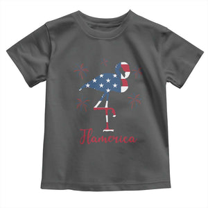 Flamingo 4Th Of July Patriotic USA Independence Flamerica Toddler T Shirt