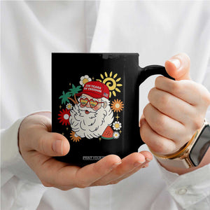 USA 250th Anniversary Santa Christmas In July Coffee Mug