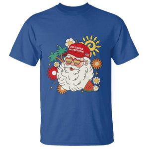 USA 250th Anniversary Santa Christmas In July T Shirt