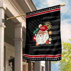 USA 250th Anniversary Santa Christmas In July Patriotic Garden Flag
