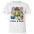 Feral & Free T Shirt Funny 4th of July Patriotic Frog Lovers TS14 White Print Your Wear