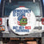 Funny Frog Meme 4th of July Spare Tire Cover 4th of Luly Democrary Is Dying But Hey Nice Fireworks TS14 No hole White Print Your Wear