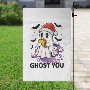 Funny Ghost Halloween Christmas Garden Flag Ghost You TS14 Print Your Wear