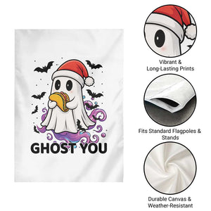 Funny Ghost Halloween Christmas Garden Flag Ghost You TS14 Print Your Wear