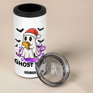Funny Ghost Halloween Christmas 4 in 1 Can Cooler Tumbler Ghost You TS14 Print Your Wear