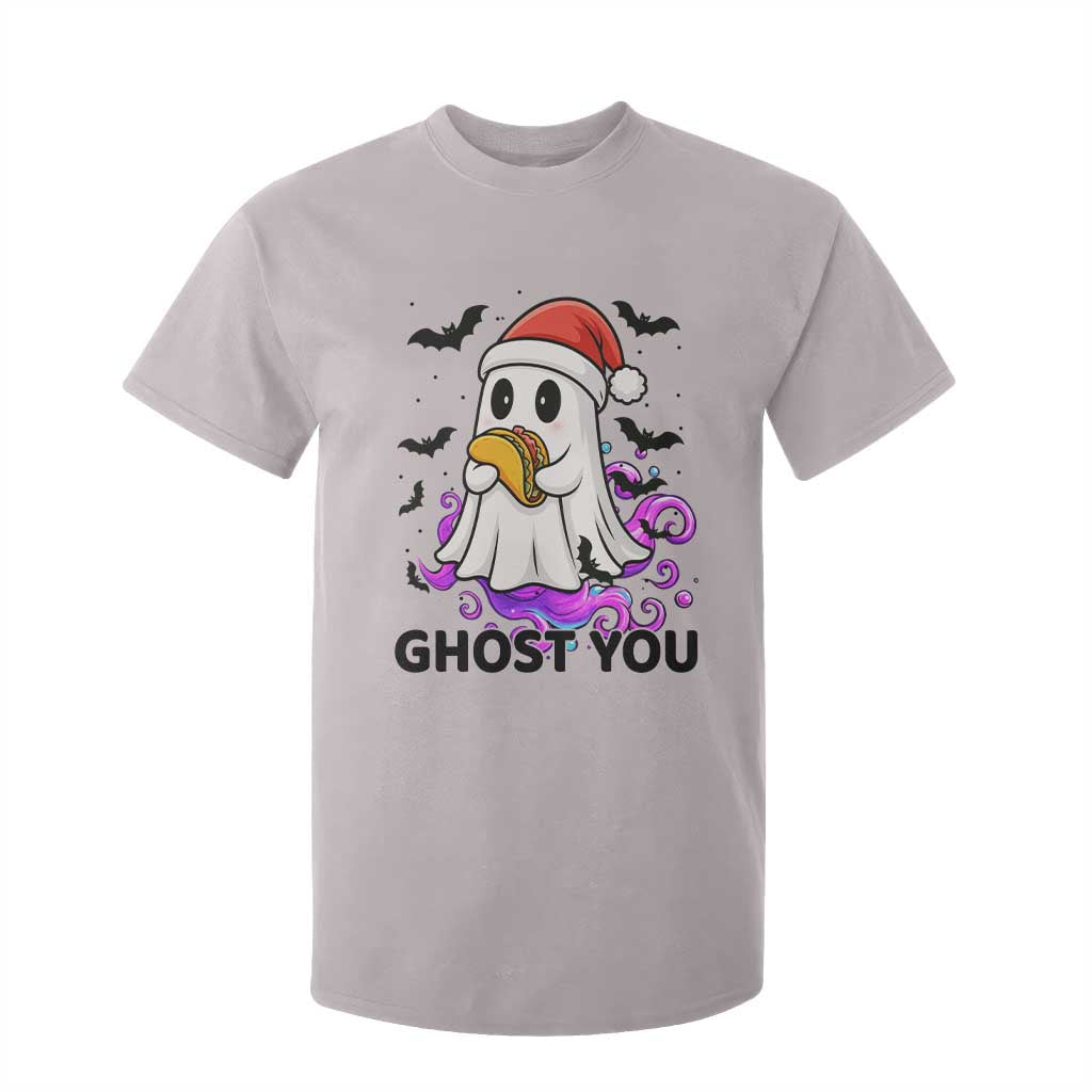 Funny Ghost Halloween Christmas T Shirt For Kid Ghost You TS14 Ice Gray Print Your Wear