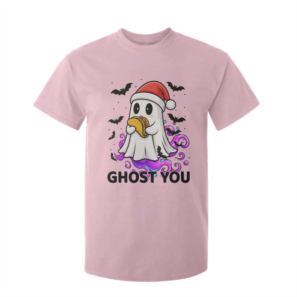 Funny Ghost Halloween Christmas T Shirt For Kid Ghost You TS14 Light Pink Print Your Wear