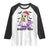 Funny Ghost Halloween Christmas Raglan Shirt Ghost You TS14 White Black Print Your Wear