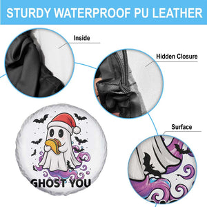 Funny Ghost Halloween Christmas Spare Tire Cover Ghost You TS14 Print Your Wear